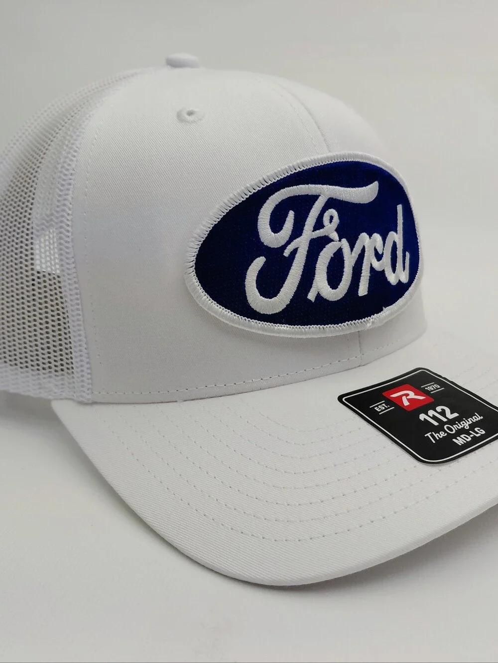 Ford Richardson 112 Embroidered Patch Trucker Cap Hat Mesh Snapback
